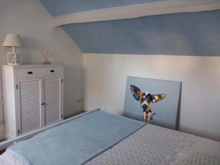Chambre Bleue Avec Acces Plage Bourges Exterior foto